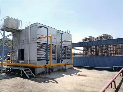 冷卻塔中使用點滴式填料散熱效果流程介紹(冷卻塔怎