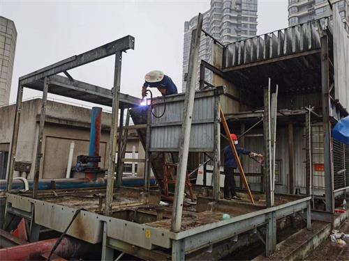 開式冷卻塔產生噪聲的解決途徑如下介紹(開式橫流冷